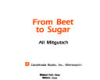 From_beet_to_sugar