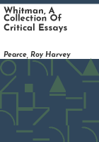 Whitman__a_collection_of_critical_essays