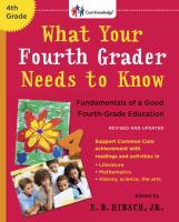 What your fourth grader needs to know