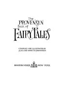 The_Provensen_book_of_fairy_tales