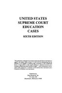 United_States_Supreme_Court_education_cases