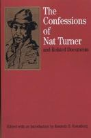 The_confessions_of_Nat_Turner_and_related_documents