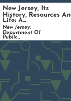 New_Jersey__its_history__resources_and_life