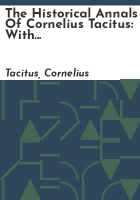 The_historical_annals_of_Cornelius_Tacitus